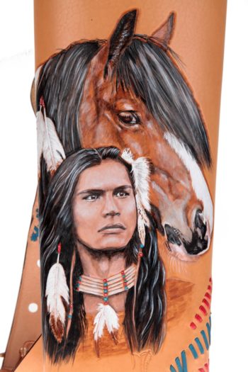 Carquois de dos "Native American" – Image 2