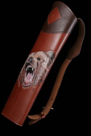 Carquois de dos "Ours en colère" – Image 2