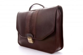 leather briefcase