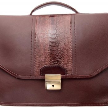 Leather briefcase