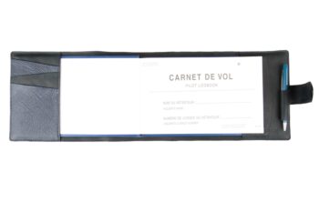 Protège carnet de vol, Pilot logbook, couverture pour carnet de vol