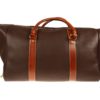 sac de voyage en cuir, leather travel bag