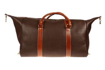 sac de voyage en cuir, leather travel bag