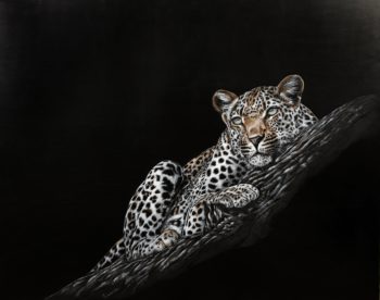Tableau léopard