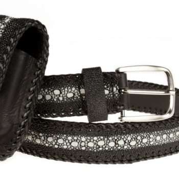 Ceinture en galuchat