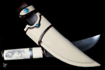 Etui galuchat et turquoise – Image 3