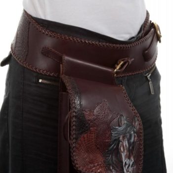 Hip belt and pouch