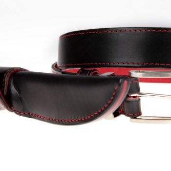 Sheath in black and red 