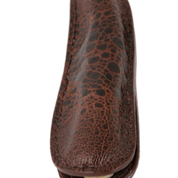 Etui couteau Afrique - Maryline Lecourtier. Artisan du cuir