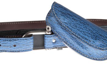 Etui en cuir de requin, sheath in shark skin