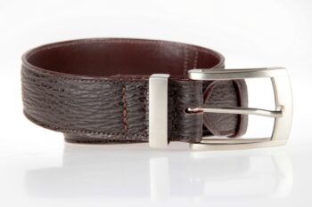 ceinture en cuir de requin, shark belt