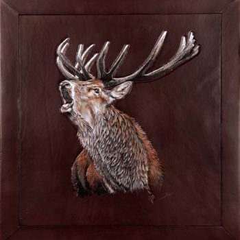 Deer’s slab painting