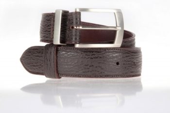 ceinture en cuir de requin