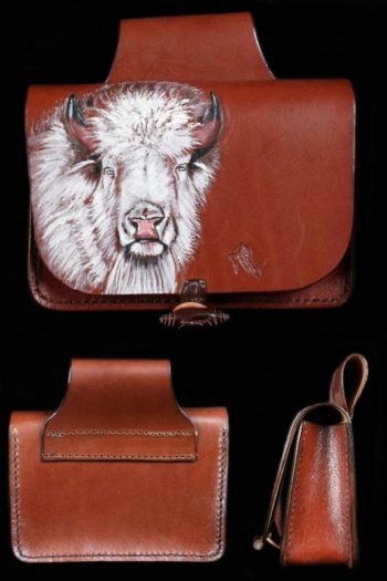 pochette bison