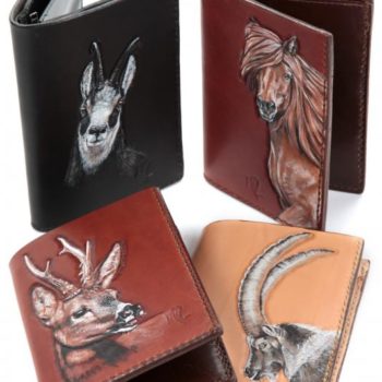 portefeuille en cuir, wallet