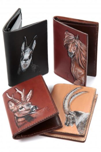 portefeuille en cuir, wallet