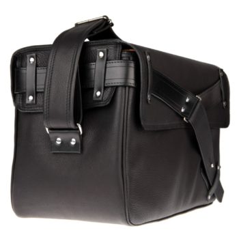 Leather photo bag